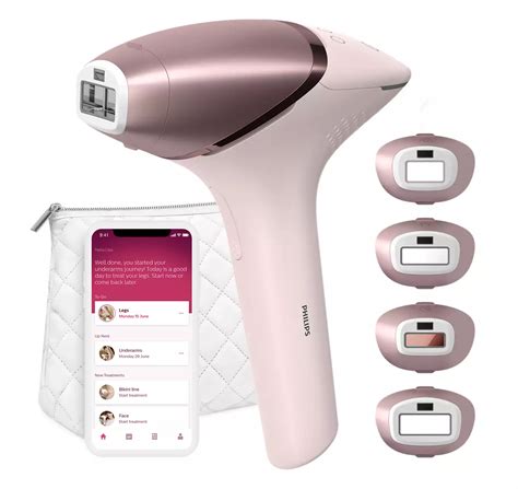 Lumea IPL 9000 Series IPL Hair removal device with SenseIQ。